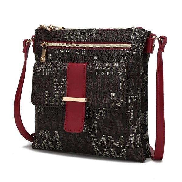 Weird Giraffe Games MKF Collection MKF-MU6420RD Jeni Signature Crossbody Bag by Mia K. - Red MKF-MU6420RD